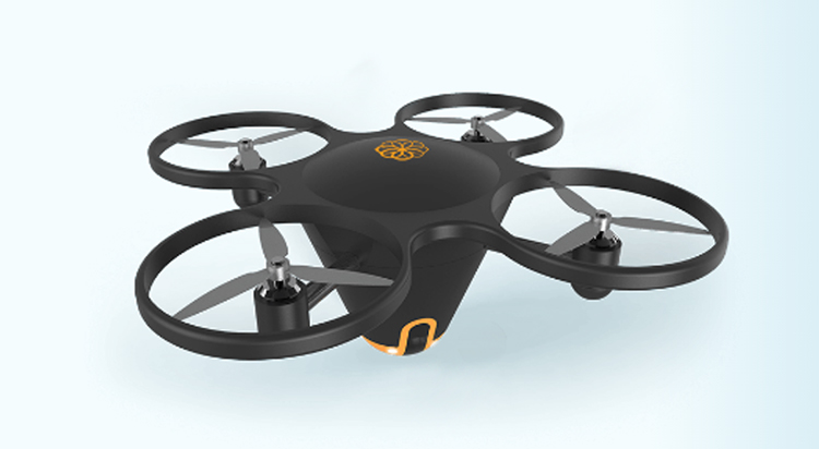 Nieuw beveiligingssysteem voor consumenten met behulp van drone