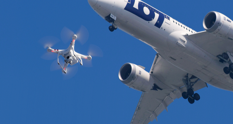 Argentijns vliegtuig botste met drone