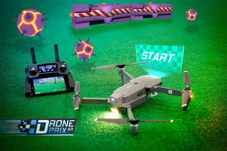 DronePrix Augmented Reality applicatie voor DJI drones