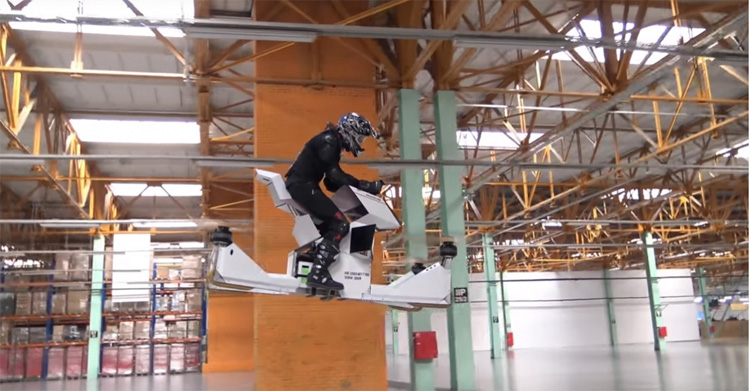 HoverSurf - S-3 Hoverbike Walk Around HoverSurf - S-3 Hoverbike Walk Around